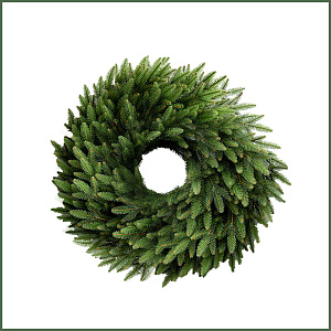 Украшения из хвои